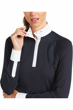 2022 Ariat Womens Auburn Show Shirt 10039424 - Navy